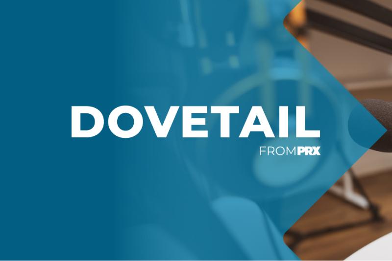 Logo for Dovetail from PRX